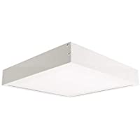 LEDKIA LIGHTING Panel LED 60x60cm 40W 4000lm + Kit de Superficie LIFUD Blanco Cálido 3000K - 3500K